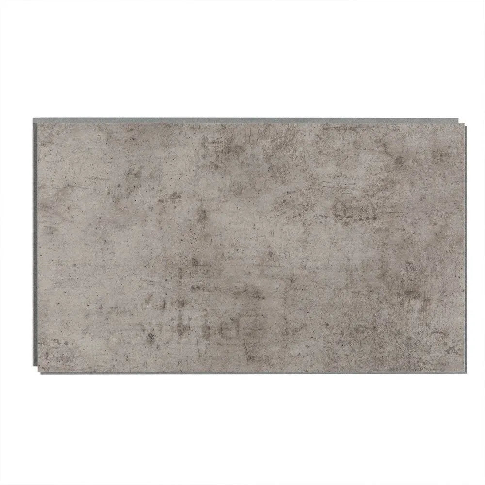Dumawall+ Dark Cement Wall Tile 65x37.5cm – Waterproof Dark Grey Concrete-Effect PVC Panel