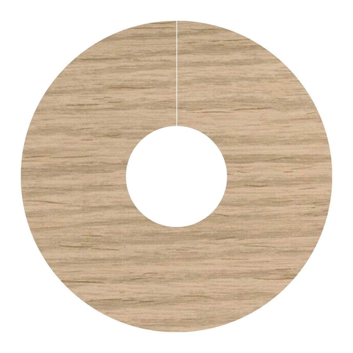 FC33 – White Varnished Oak Self-Adhesive Laminate Radiator Pipe Covers 