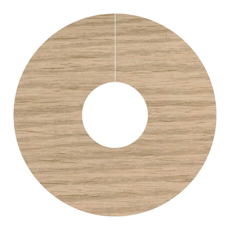 FC33 – White Varnished Oak Self-Adhesive Laminate Radiator Pipe Covers 
