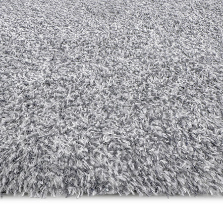 Hug Rug Plains Silver – close-up of grey and white flecks