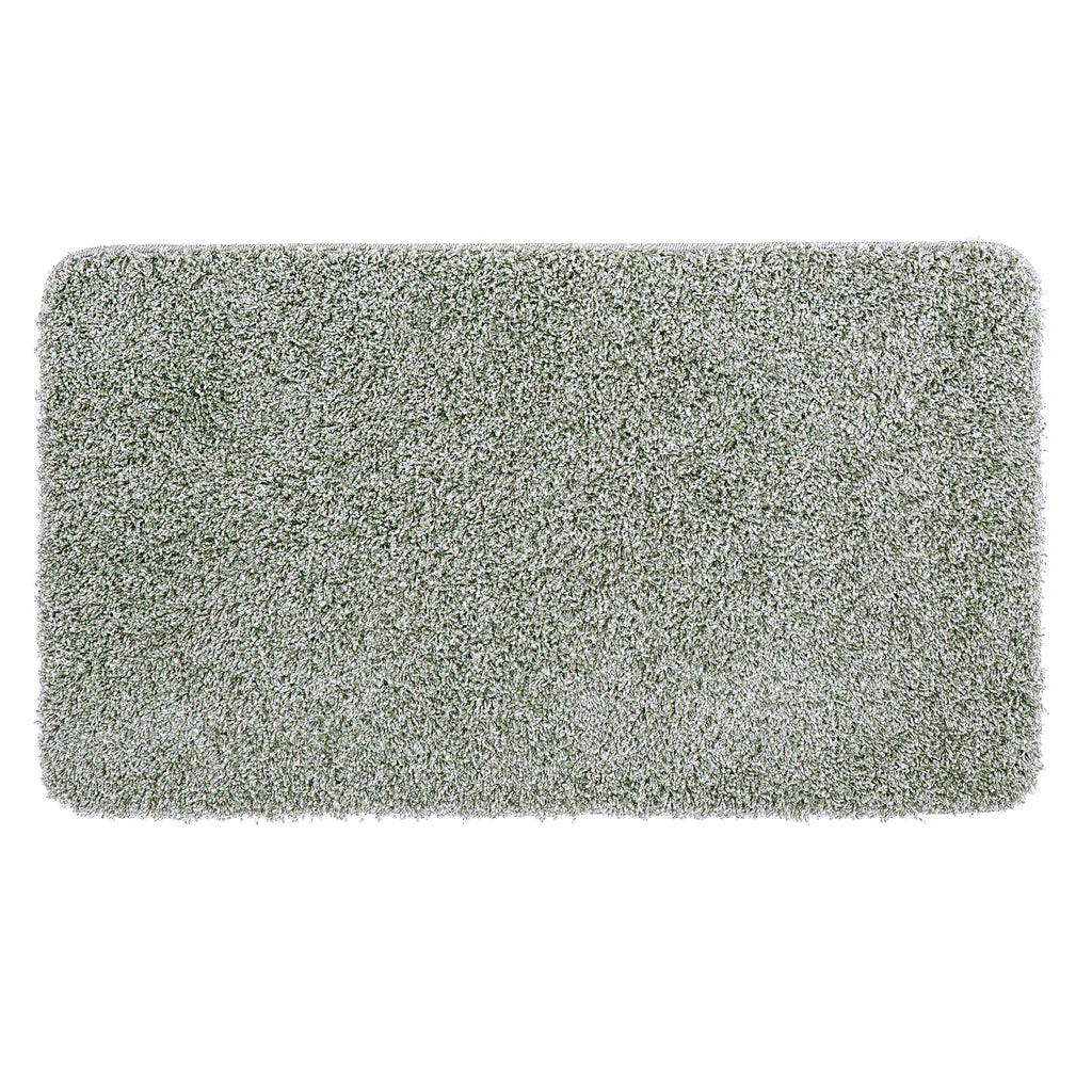 My Rug Green Fleck washable long pile rug
