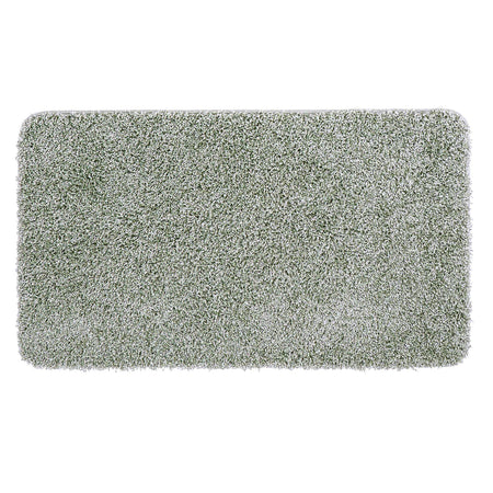 My Rug Green Fleck washable long pile rug