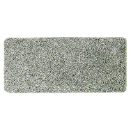 Rectangular My Rug Green Fleck rug on a white background