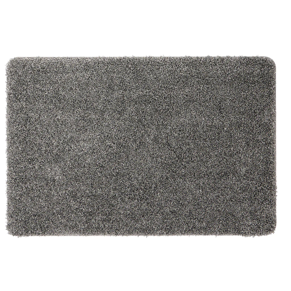 My Rug – Grey Fleck (Washable, Stain-Resistant, Long Pile Rug)