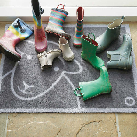 Eco-friendly washable Herdy-themed doormat

