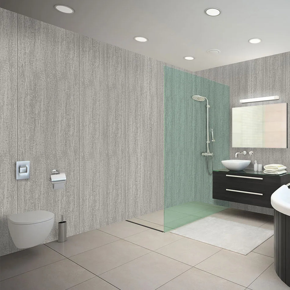 imperial grey mineral wall panel 2700x300mm