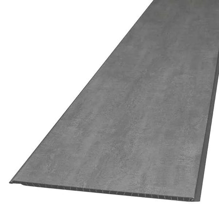 graphite-effect mineral shower panel