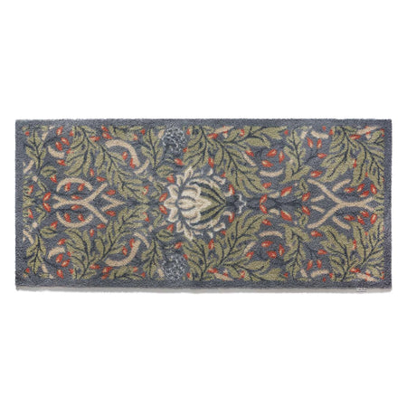 Hug Rug Nature 12 flat-lay showing neutral leaf pattern

