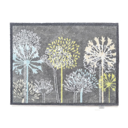Hug Rug Nature 17 fern design eco mat on wooden floor

