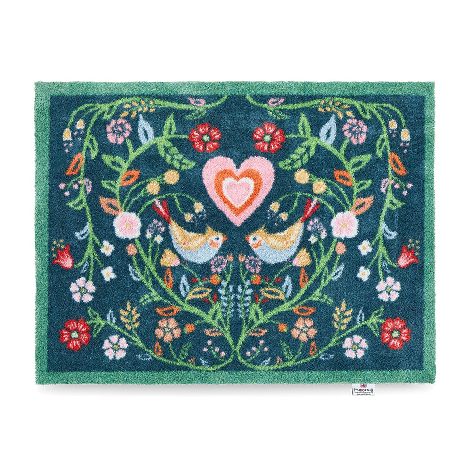 Hug Rug Nature 35 indoor mat with grey pebble design

