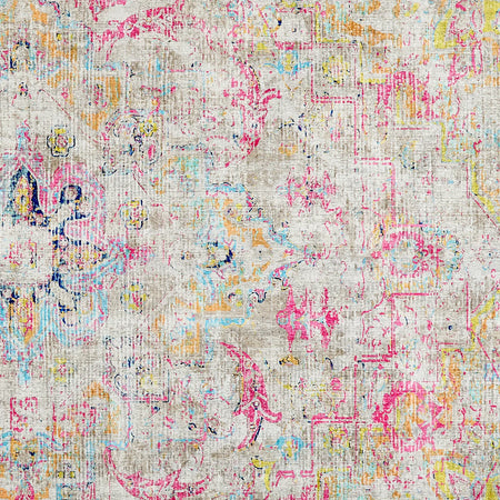 Multicolored abstract pattern on a textured background