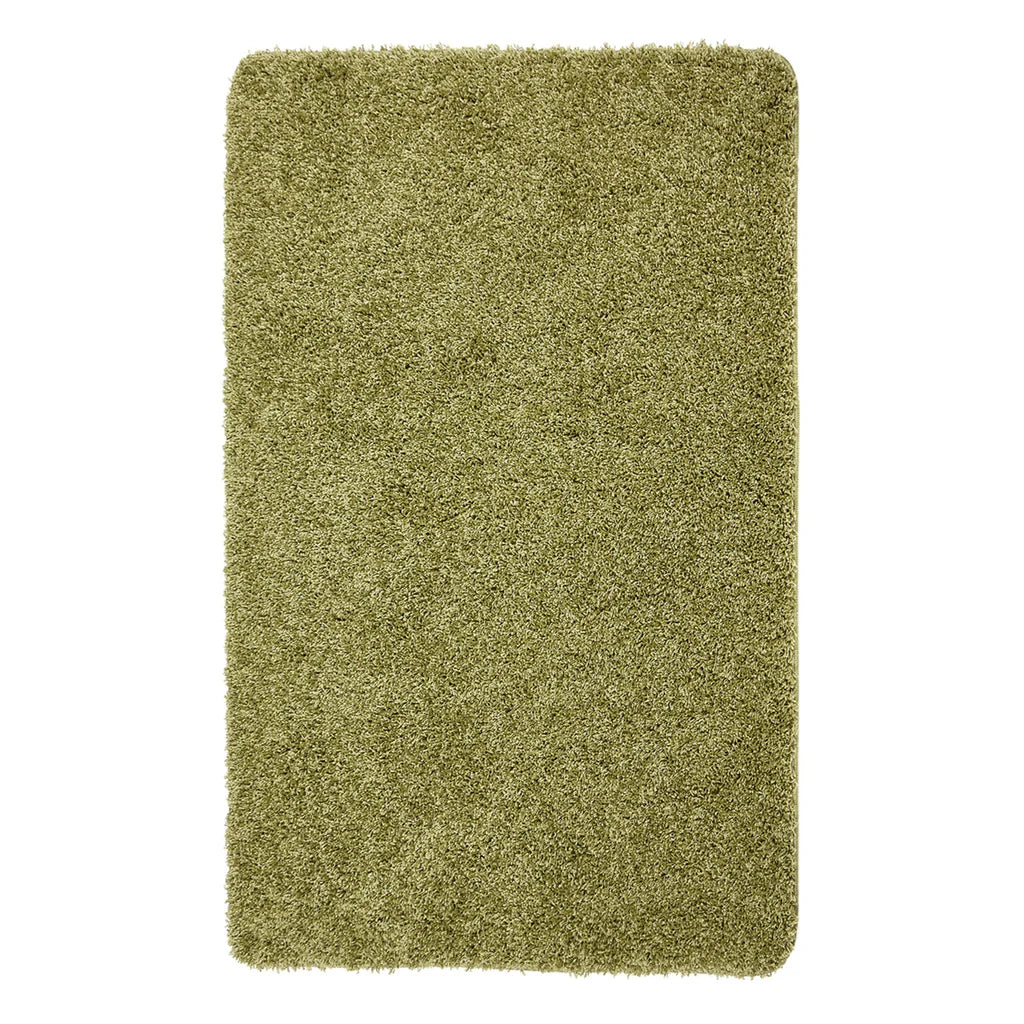 My Rug Olive shaggy washable long pile rug