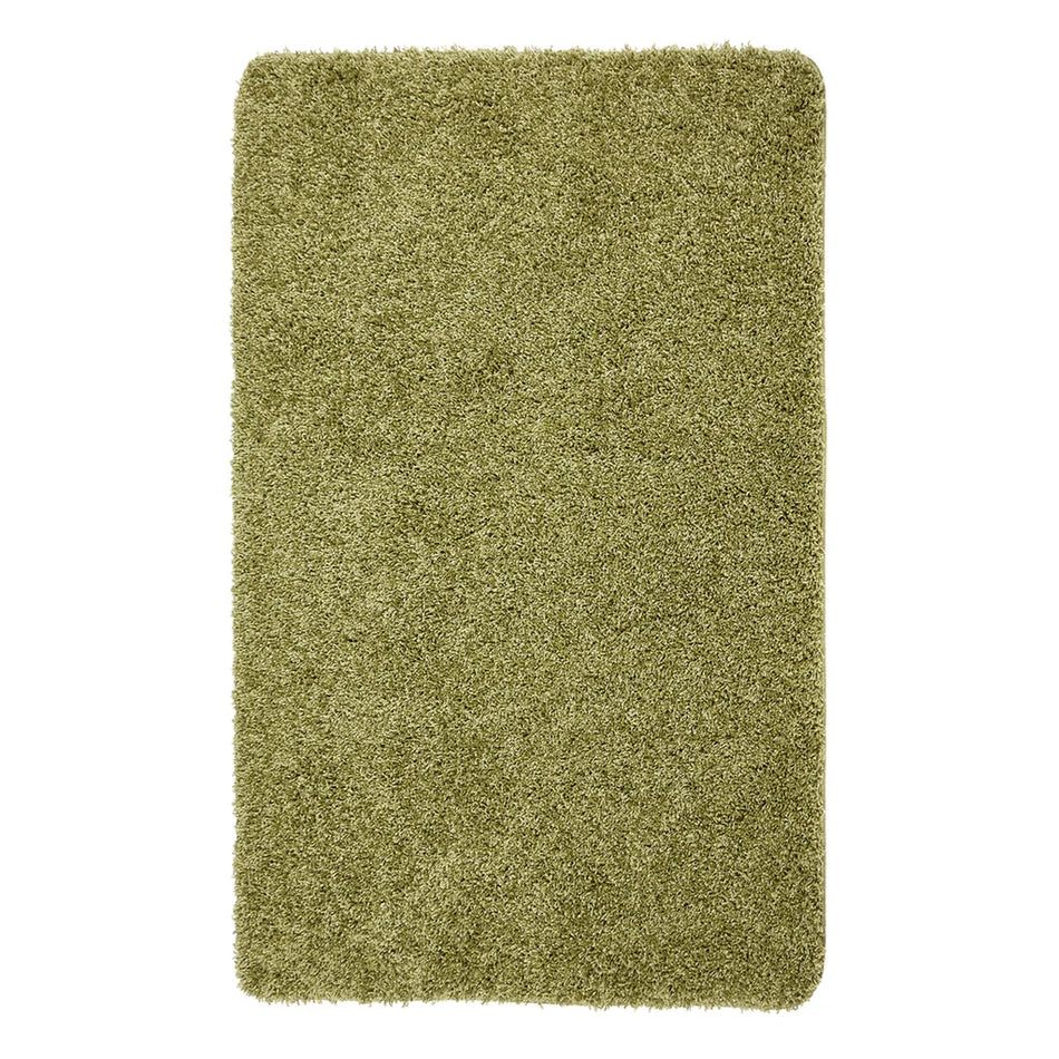 My Rug Olive shaggy washable long pile rug