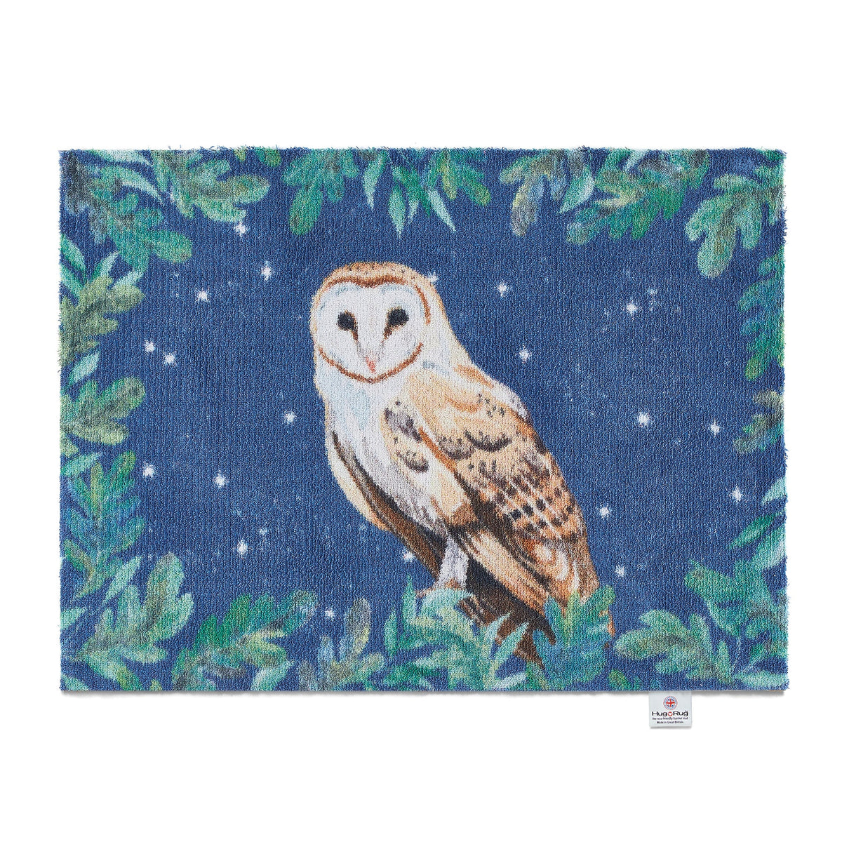 Hug Rug Owl 1 Charity Doormat with owl design

