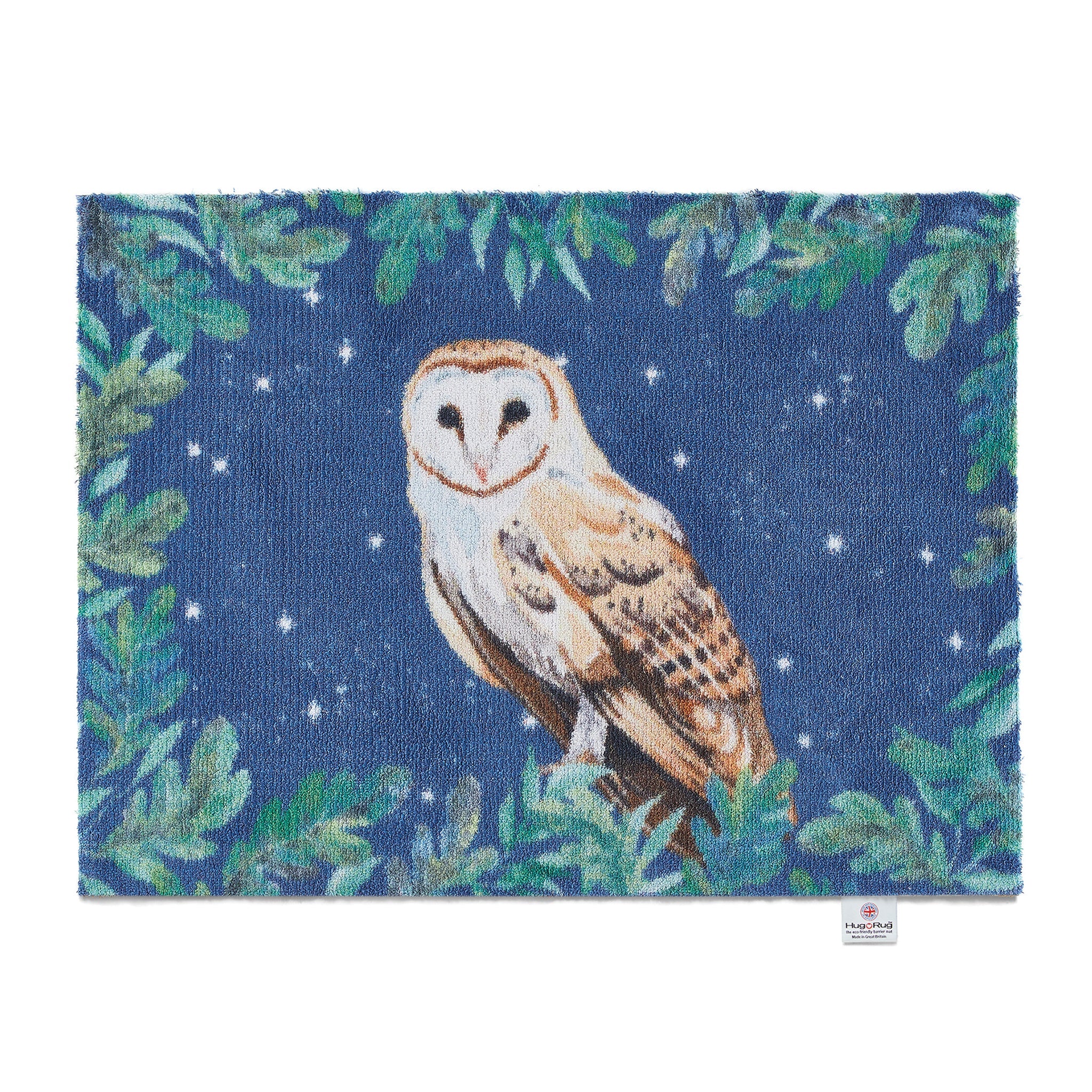 Hug Rug Owl 1 Charity Doormat with owl design


