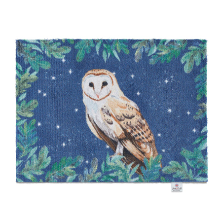 Hug Rug Owl 1 Charity Doormat with owl design

