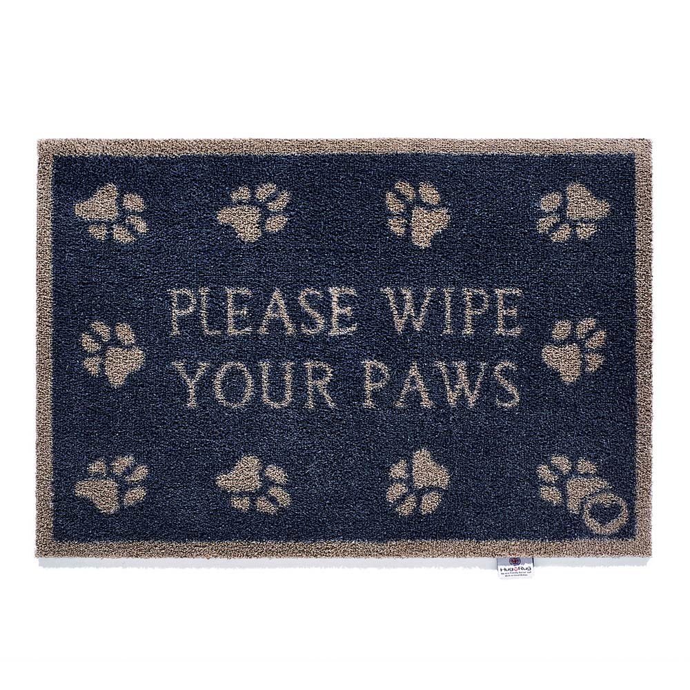 Hug Rug Pet 10 paw print – Washable Pet Doormat | Dirt Trapping & Non-Slip