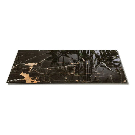 light grey high-gloss waterproof pvc wall panel

