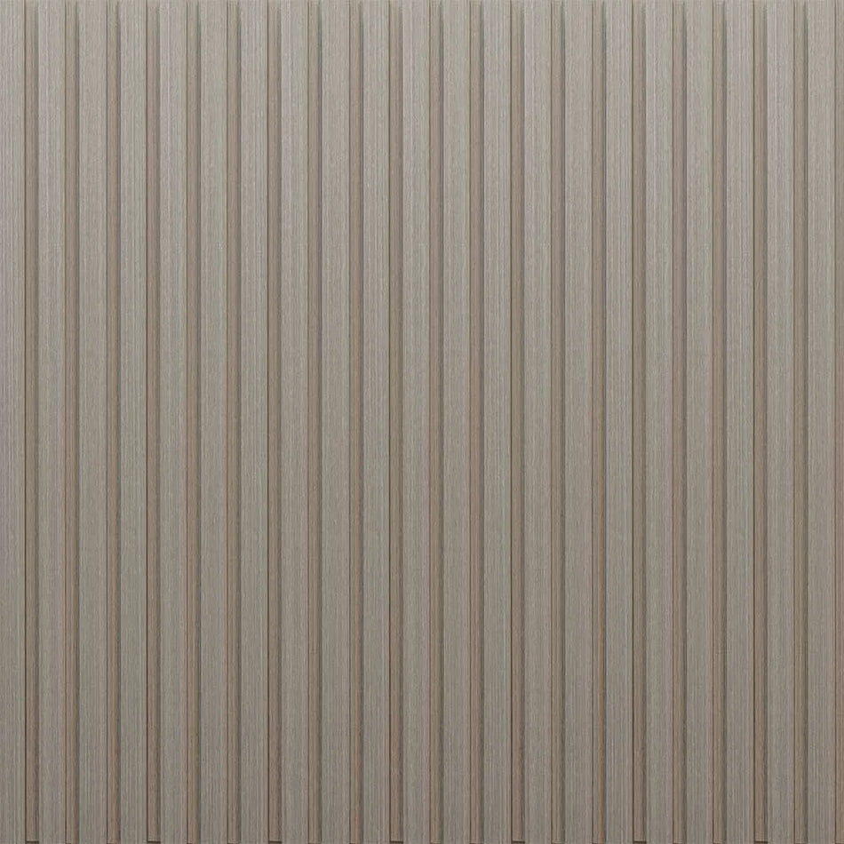 thermo slat panel with matching trim

