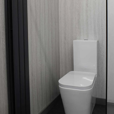 quarried grey mineral wall panel 2700x300mm