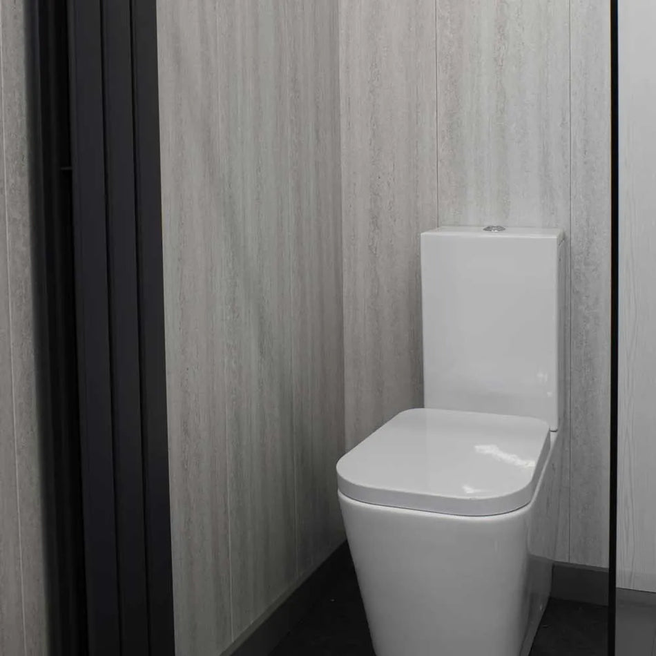 quarried grey mineral wall panel 2700x300mm