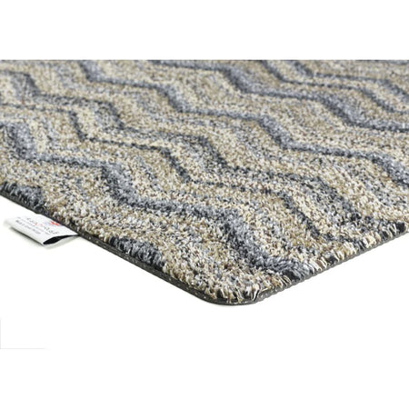 Close-up of Hug Rug multi-tone zigzag surface texture

