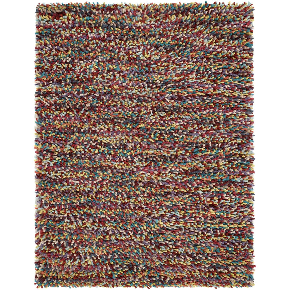 Origins Rocks Shaggy Multi wool rug