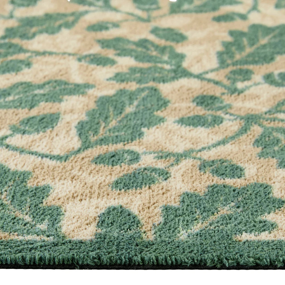 Close-up of Hug Rug Royal Oak neutral design

