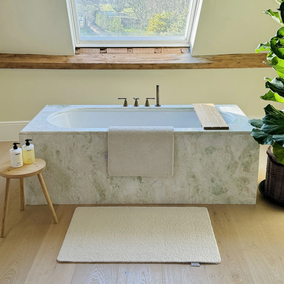 Hug Rug Sense Bath Mat – Pumice Stone, Eco-Friendly, Washable & Non-Slip