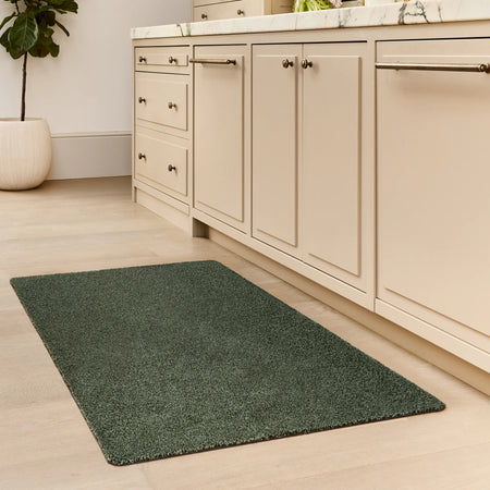 UK-made Hug Rug in fresh sage green

