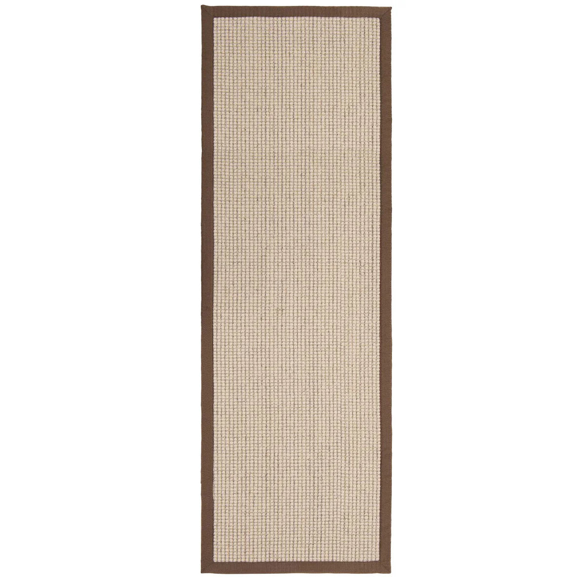 Origins Sisal Bouclé Mocha Runner in hallway décor