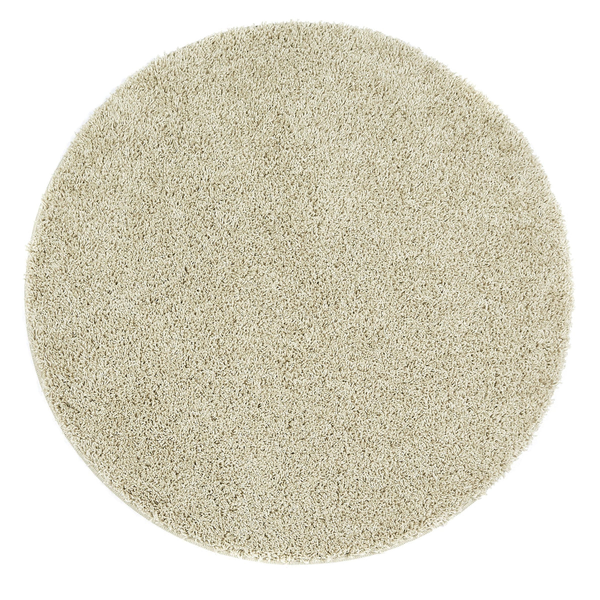 my rug Round beige rug on a white background