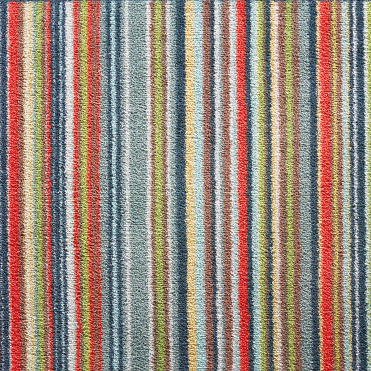 Close-up of Hug Rug Modern Stripe neutral design

