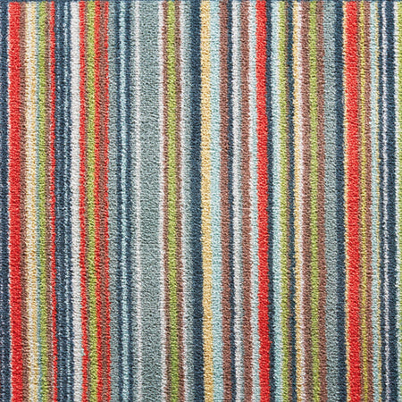 Close-up of Hug Rug Modern Stripe neutral design

