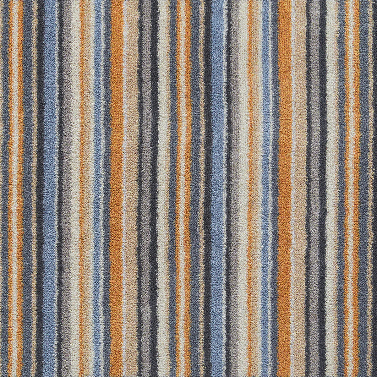 Close-up of Hug Rug Stripe 86 cotton texture and colourfast design

