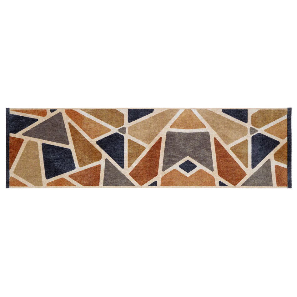My Mat Studio Collection Mosaic runner with multicolour print