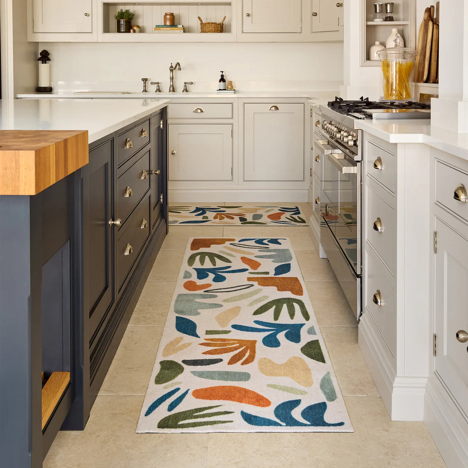 Modern runner for kitchens and utility spaces