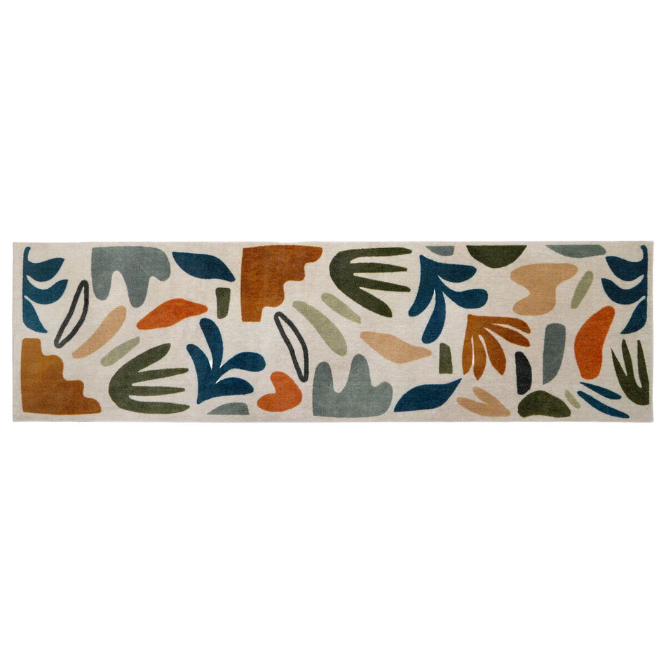 My Mat Studio Tierra runner with geometric print