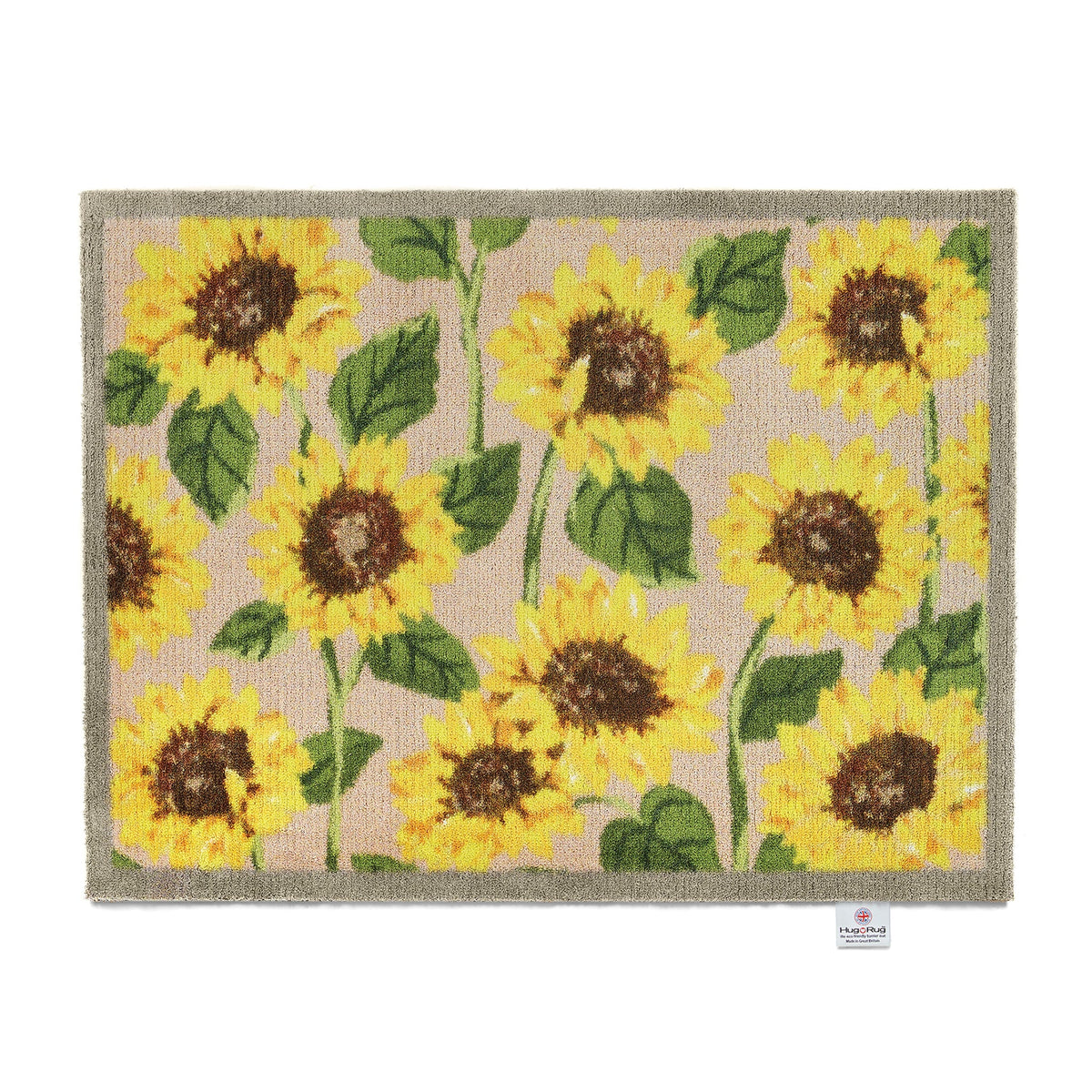Hug Rug Sunflower 1 with cheerful floral design