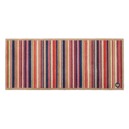 Hug Rug Runner Sunset Stripe eco doormat full view