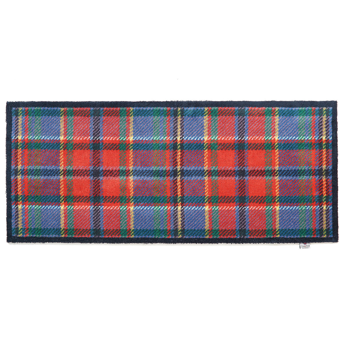 Hug Rug red and blue Tartan indoor runner