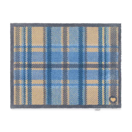 Hug Rug Tartan Blue indoor doormat

