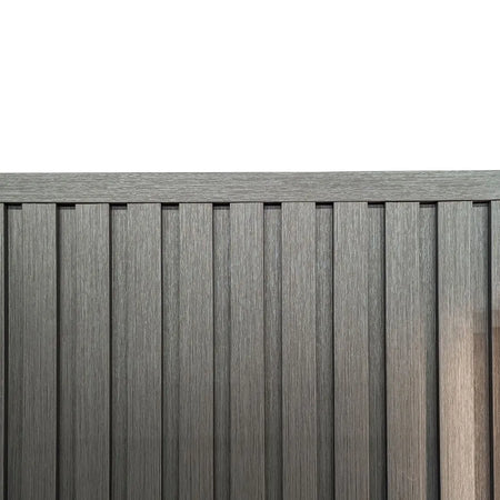 mb thermo ash grey slatted wall board

