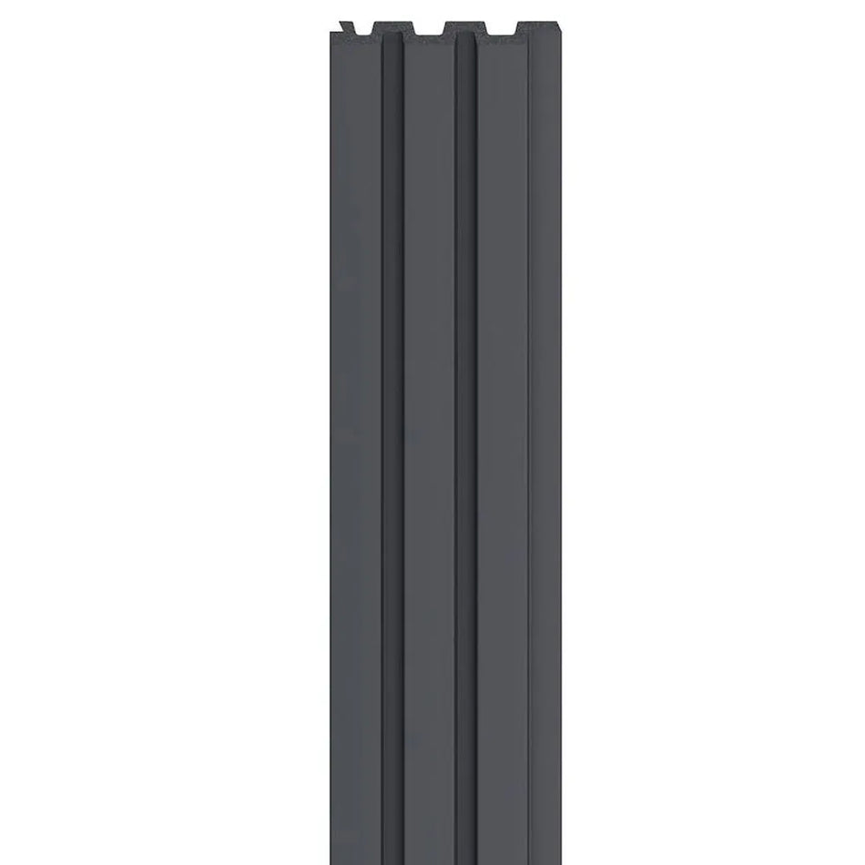 linerio decorative m-line panel in anthracite

