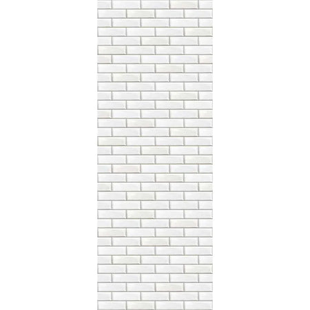 Vox Vilo White Brick Effect Wall Panel – Lightweight PVC Cladding with Whitewashed Brick Texture