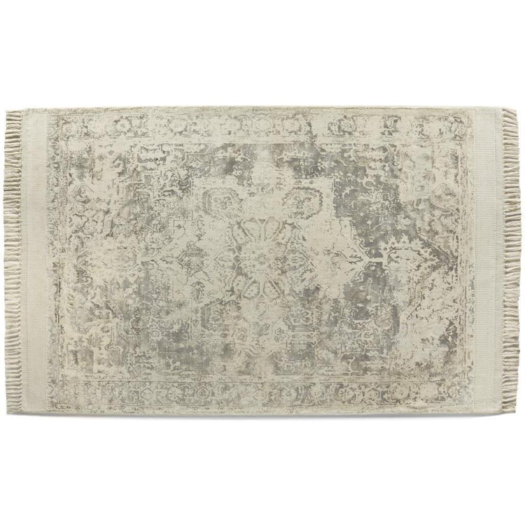Rug Guru Vintage Fringe Mocha/Oyster
