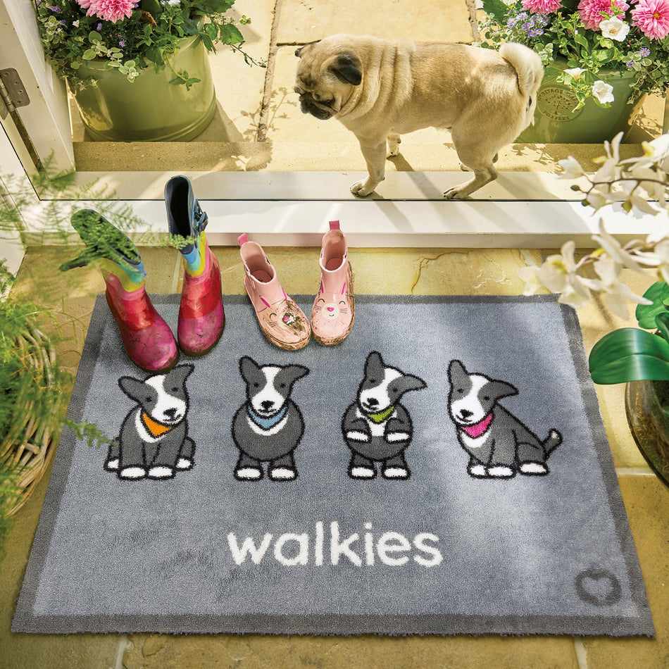 Hug Rug Walkies Herdy – Eco-Friendly Indoor Barrier Mat