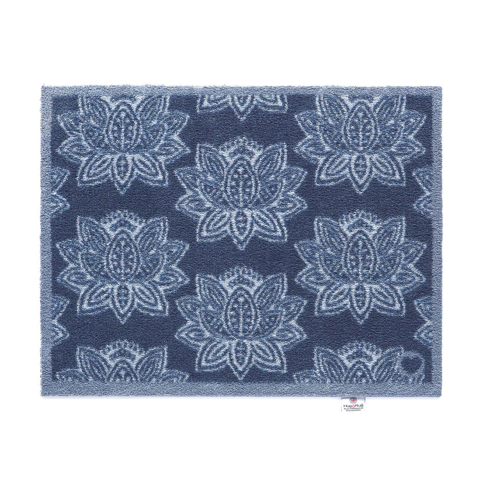 Hug Rug Woodblock 1 indoor doormat with modern pattern

