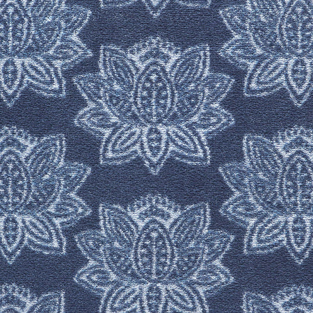 Close-up of Hug Rug geometric block print

