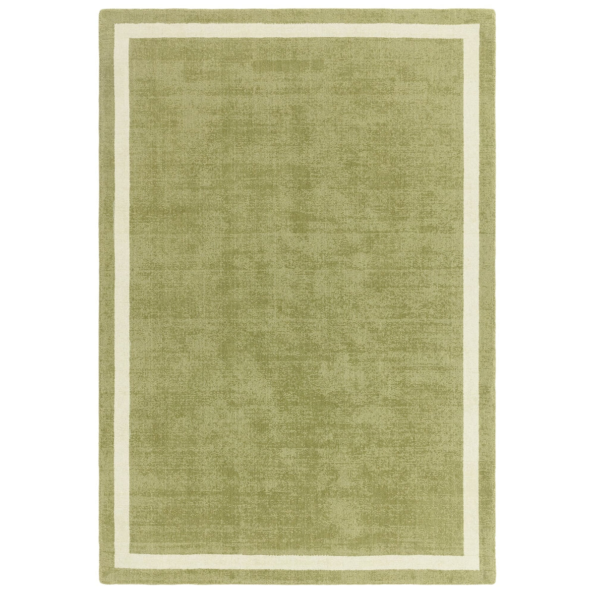Albi Green Rug in natural green tone


